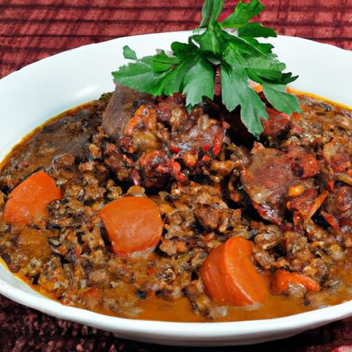 Hyderabadi Mutton Dalcha: A Rich ​Lentil ‍and Meat Stew Delight