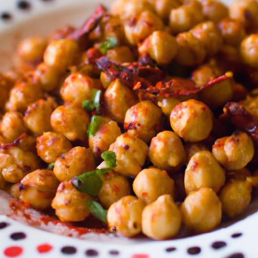 Crunchy Roasted Chickpeas with Smoky Paprika Spice Twist