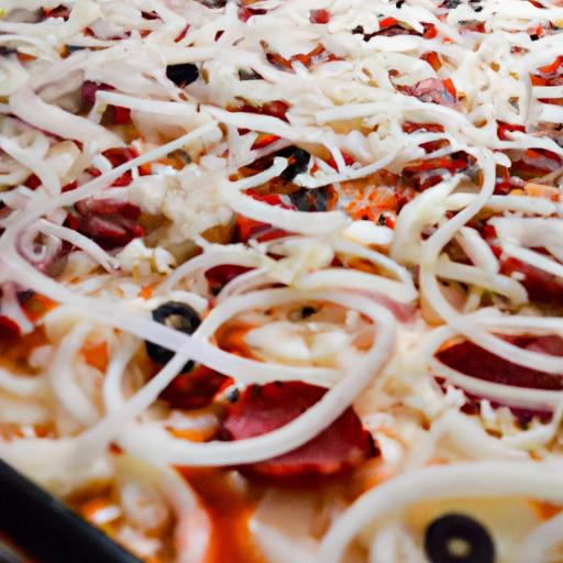 Discover Pizza Pugliese: Onions & Olives Delight Unveiled