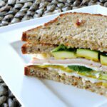 Turkey & Avocado Delight: Wholesome Whole-Grain Sandwich