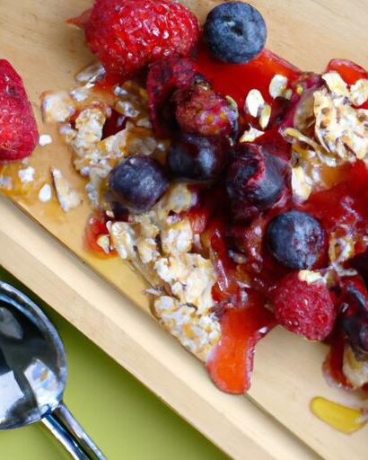 Berry Crumble Delight: Crispy Toasted Oat Topping Tips
