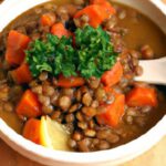 Hearty Curry Lentil Stew with Carrots: A Flavorful Delight