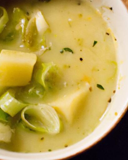 Comfort in a Bowl: Hearty Vegan Potato & Leek Soup Guide