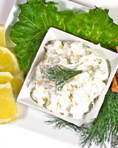 Zesty Whipped Feta Dip with Lemon & Fresh Herbs Delight