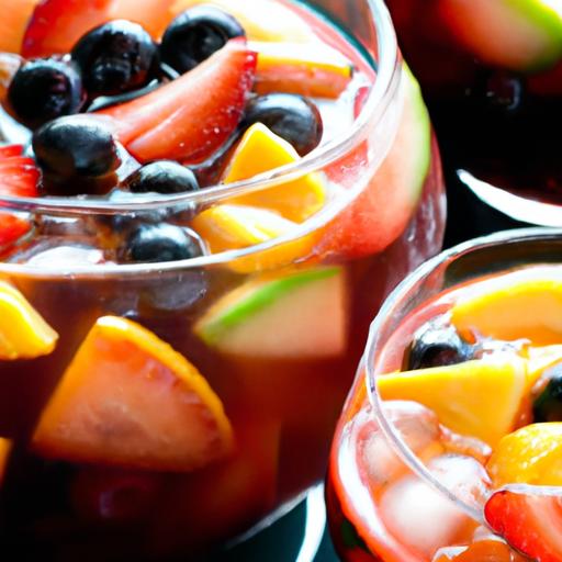 refreshing Non-Alcoholic Sangria Loaded with Fresh Fruit