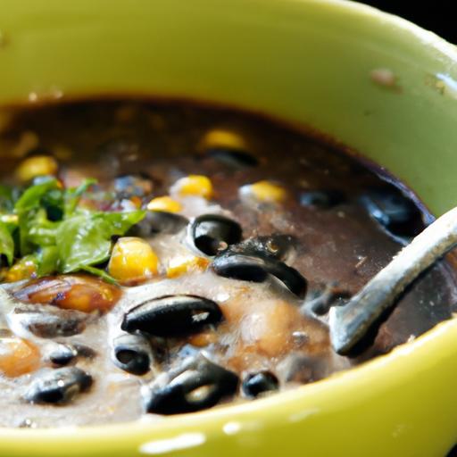 Quick & Hearty Microwave Black Bean Soup Recipe Explained