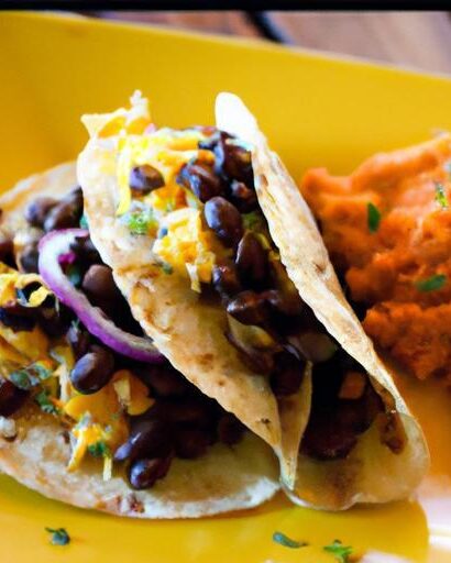 Hearty Breakfast Tacos: Scrambled Eggs & Black Bean Bliss