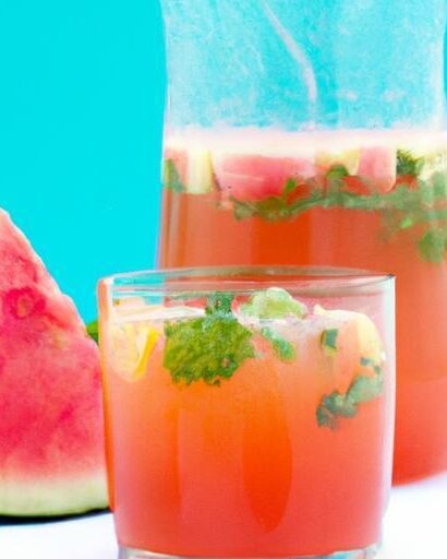 Refreshing Watermelon Mint Agua Fresca: A Cool Summer Sipper
