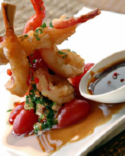Sweet Meets Savory: Shrimp Skewered on Sugar Cane Delight