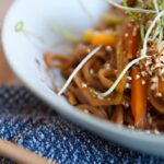 Elevate Mealtime: Soba Noodle Bowl with Zesty Sesame-Ginger