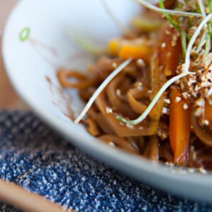 Elevate Mealtime: Soba Noodle Bowl with Zesty Sesame-Ginger