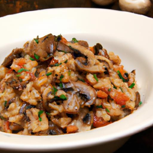 Savor One-Pot Farro with Mushrooms and Parmesan Bliss