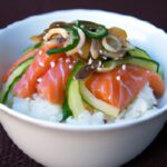 Quick & Flavorful Spicy Salmon Rice Bowl with Pre-Cooked Rice