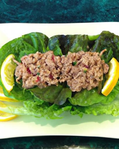 Fresh & Fit: Low-Calorie Tuna Lettuce Wraps You’ll Love