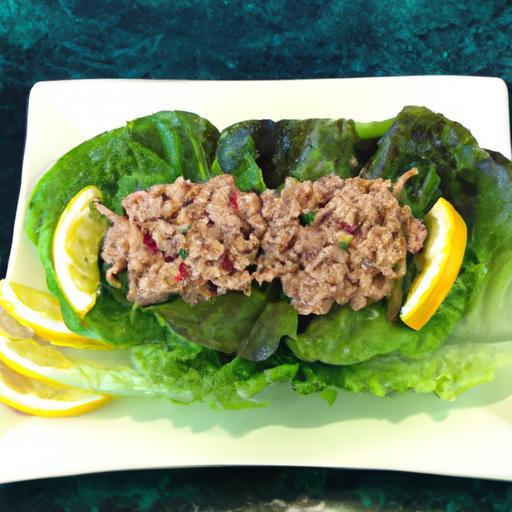 Fresh & Fit: Low-Calorie Tuna Lettuce Wraps You’ll Love