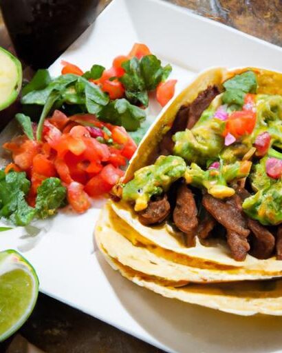 Savor the Flavor: Steak Tacos with Avocado & Salsa Twist
