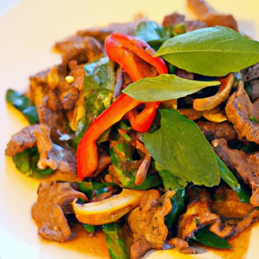Savor Stir-Fried Beef with Thai Basil: A Flavorful Journey
