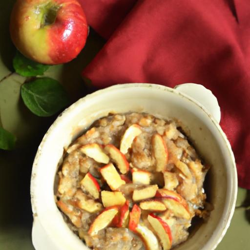 Warm Up Breakfast with Apple Pie Baked Steel-Cut Oatmeal