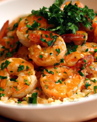 Savor the Zesty Delight of Spanish-Style Garlic Shrimp
