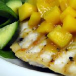Savor the Zest: Grilled Swordfish with Mango Salsa Delight