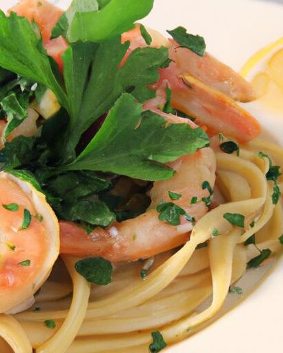 Savor Healthy Garlic Butter Shrimp Pasta: No Salt Added Recipe
