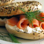 Perfectly Paired: Smoked Salmon Bagels with Cream Cheese Delight