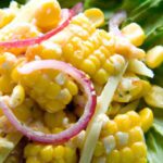 Zesty Thai Corn Salad with Creamy Salted Egg Twist
