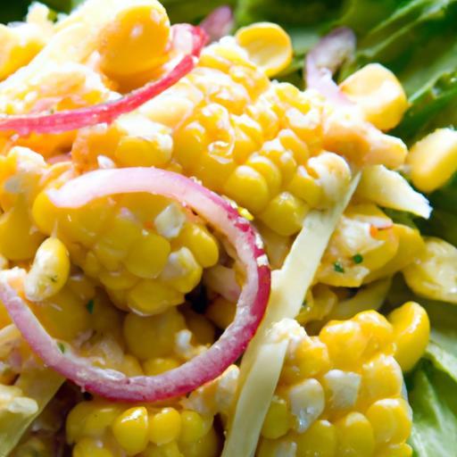 Zesty Thai Corn Salad with Creamy Salted Egg Twist