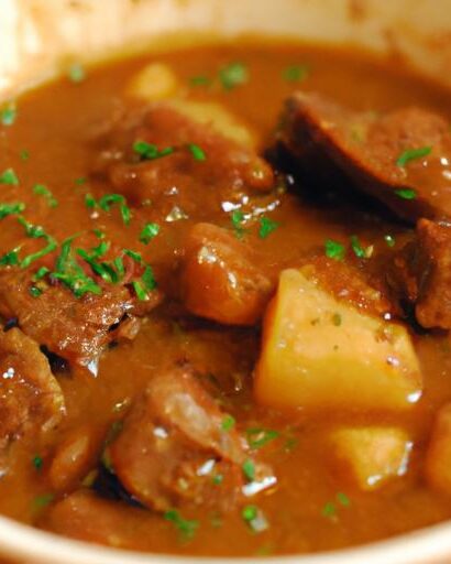 Hearty Homestyle Beef Stew: A Comforting Classic Recipe