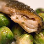 Savor the Flavors: Baked Trout with Roasted Brussels Sprouts