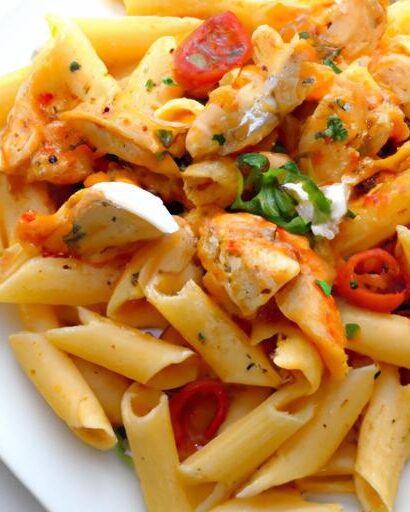 Spicy & Simple: One-Pot Buffalo Chicken Pasta Recipe