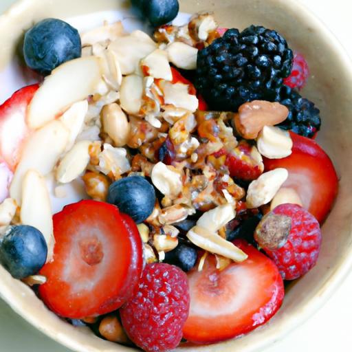 Power Up Your Day: Immunity-Boosting Berry Nut Bowl