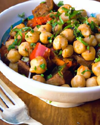 Hearty Moroccan Chickpea Stew: A Flavorful Veggie Feast