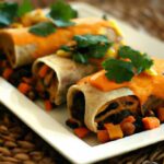 Hearty Butternut Squash & Black Bean Enchiladas Recipe