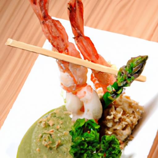 Sweet Meets savory: Shrimp Skewered on Sugar Cane Delight