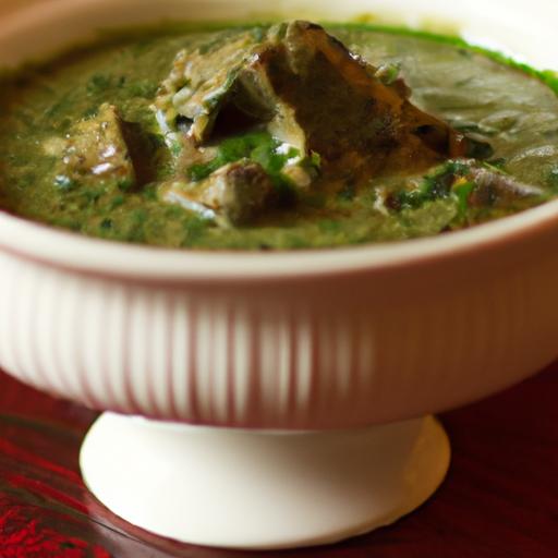 lamb Saagwala: Creamy Spinach Curry Bursting with Flavor