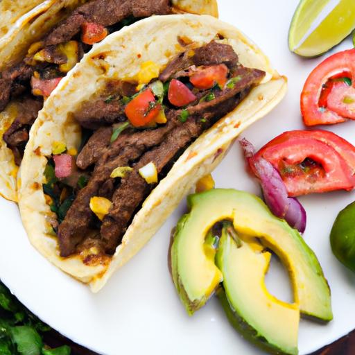 Savor the Flavor: Steak Tacos ⁢with avocado ‌& Salsa ⁤Twist