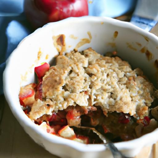 Warm Up Breakfast with Apple Pie Baked Steel-Cut Oatmeal