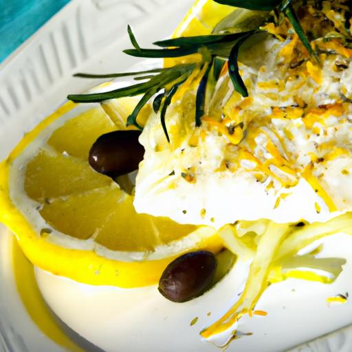 Zesty Baked Cod with Garlic and Lemon: A Fresh Delight
