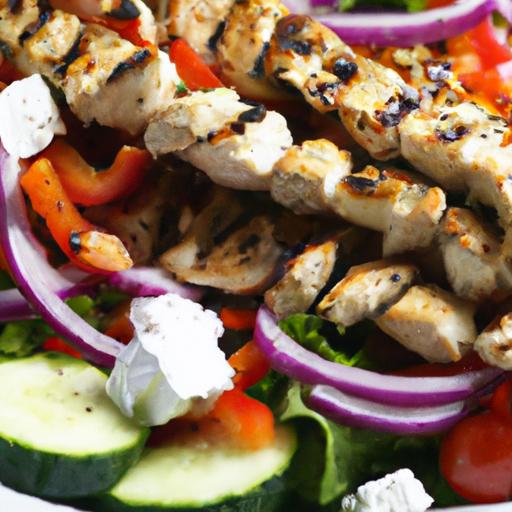 Flavor-Packed Chicken Souvlaki Bowls with Quick Marinade