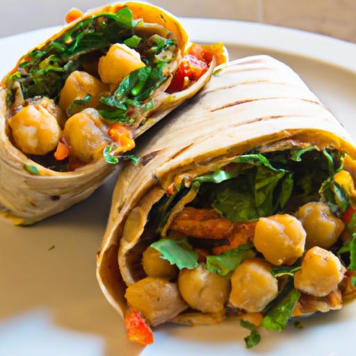 Wholesome ⁤Chickpea &⁣ Spinach Wraps: Nutritious and Tasty