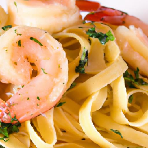 Savor Healthy Garlic Butter Shrimp Pasta: No Salt Added Recipe
