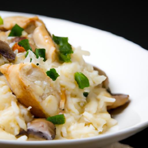 Savor the flavor: Creamy Chicken and Mushroom Orzo Delight