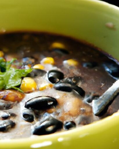 Quick & Hearty Microwave Black Bean Soup Recipe Explained