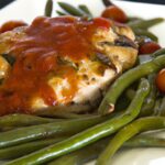 Savory Skillet Chicken with Tangy Balsamic Tomato Glaze