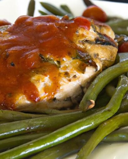 Savory Skillet Chicken with Tangy Balsamic Tomato Glaze