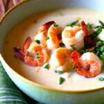 Savory Shrimp and Grits with Unsalted Broth Magic
