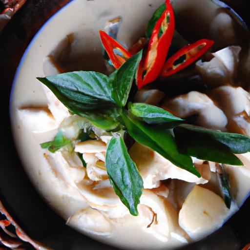 Tom Kha Gai: Creamy Coconut Chicken Stew with Galangal