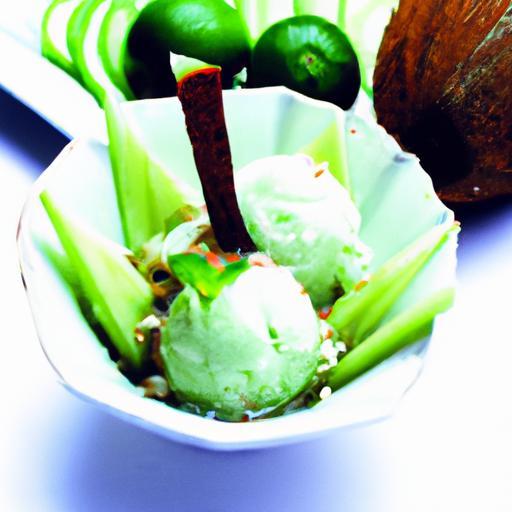 Chilling Delight: The Sweet Scoop on Thai Coconut Ice Cream