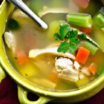 Hearty Slow-Cooker Chicken Soup with Fresh Garden Veggies